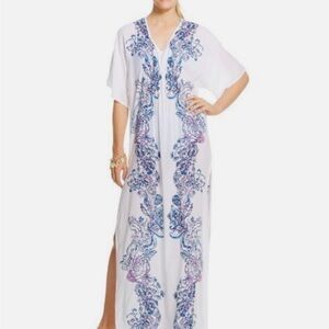 Lilly Pulitzer White Maxi Swim Coverup